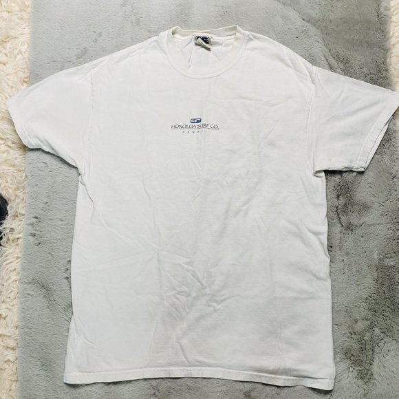 Honolua Surf Co. Hawaii Vintage Graphic Pnrinter Shirt White Men's Size Medium - Picture 1 of 9